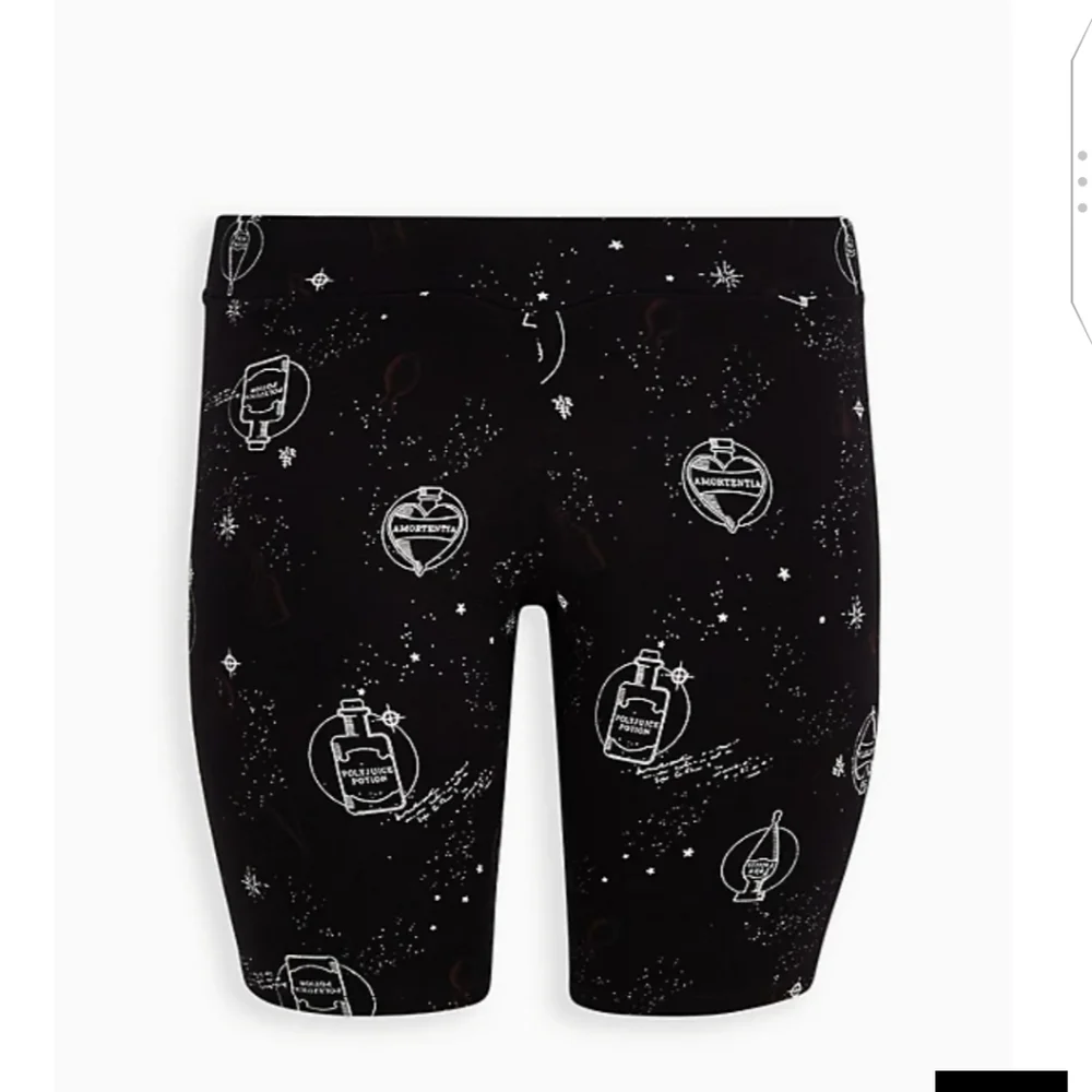 🆕HARRY POTTER POTION BOTTLES BIKER SHORT - Picture 2 of 6